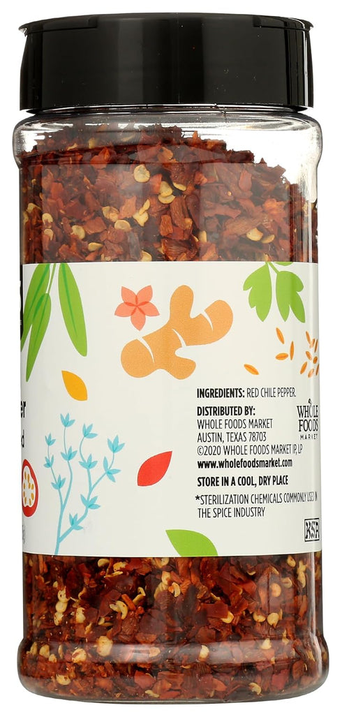 365 4.76 by Whole Foods Market, Crushed Red Chile Peppers, Ounce