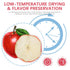 7.05OZ/200G Dried Apple Slices, Dehydrated Apple Slices, No Additive, Naturally Sweet, Dehydrated Fruit, Fruit Snacks
