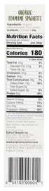 8 oz 4 Explore Cuisine Organic Edamame Spaghetti - - Easy-to-Make Pasta - High in Plant-Based Protein - Non-GMO, Gluten