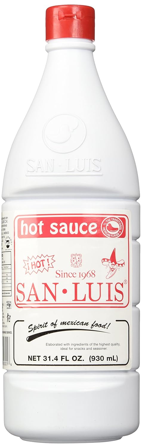 San Luis Salsa Picante Hot Sauce, 31.4 Oz