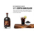 20 16.9 oz (500ml)- Sentia Gaba Black, Science-backed Non Alcoholic Functional Drink for Focus and Energy, Vegan