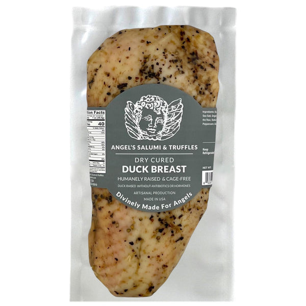 Angel's Salumi Dry-Cured Duck Breast "Prosciutto" 10.5-12oz Gourmet Artisanal Charcuterie Humanely Raised,