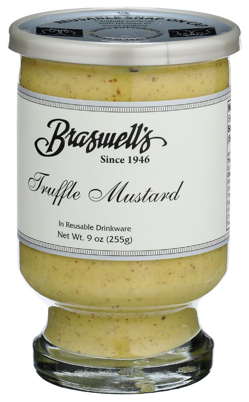 9 Braswells, Truffle Mustard, ounce