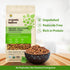 (4 lbs) Organic Tattva Kala Chana Whole - Organic Black Chickpeas - Unpolished Brown Chick Peas - Rich in Protein