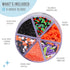 Sweets Indeed Halloween Sprinkles, Edible Sprinkle Mix, Pumpkin, Jimmies, Perfect for Cake Decorations, Baking, Ice Cream, Cookies, Cupcake Topper, 6.45 ounces
