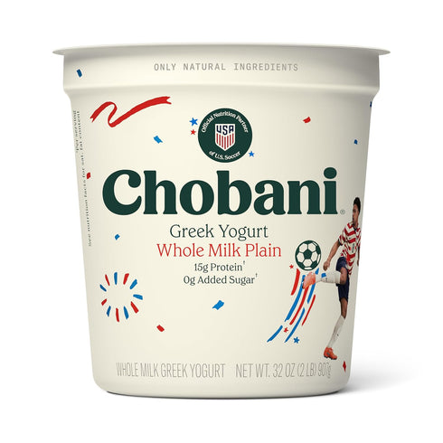 Chobani Whole Milk Plain Greek Yogurt 32oz