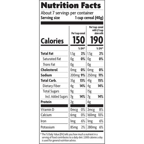 10.6 oz (Pack 6), Nature's Path Organic Sunrise Crunchy Honey Cereal, of Gluten Free, Non-GMO