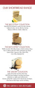 BISCOTTEA Traditional Shortbread Cookies, 8 Cookies