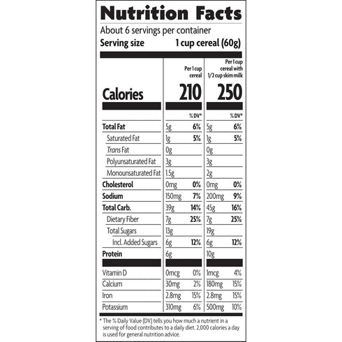 12.3 oz (Pack 1), Nature's Path Organic Flax Plus Pumpkin Raisin Crunch Cereal, of Non-GMO