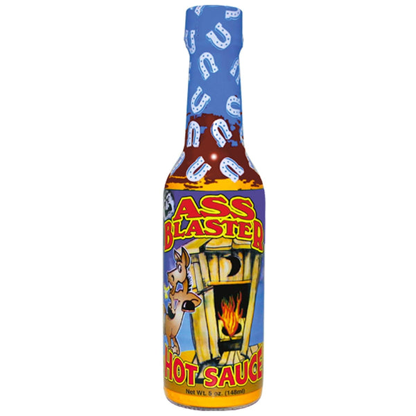 ASS BLASTER Premium Gourmet Hot Sauce Bottle - Ultimate Habanero Hot Sauce Gift -