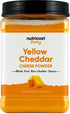 Nutricost Pantry Yellow Cheddar Cheese Powder (2.5 Pounds Per Bottle) - Powdered