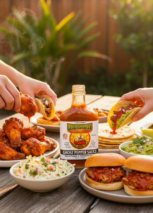 Hot Line Pepper Products 6.5 OZ Sauce Ghost Pepper