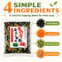 2.12oz 60g Dried Wakame Miso Soup Topping Mix - / Japanese-Style Seaweed Garnish with Carrot, Green Onion & Small Dried
