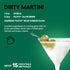 8 Oz 2 Pack Filthy Olive Brine, Premium Cocktail Mixer, Filtered for Dirty Martinis, Olive Juice for Cocktails Made