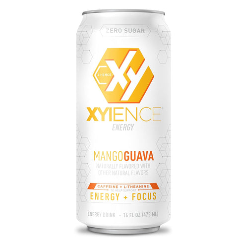 16 oz (Pack 12) Xyience Mango Guava Energy Drink, fl can