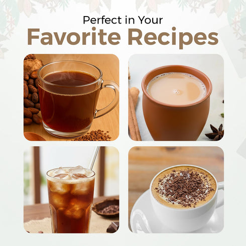 6oz Chocolate Roast Cacao Tea | Loose Herbal Tea from Roasted Cocoa Husks | Naturally Low Caffeine |