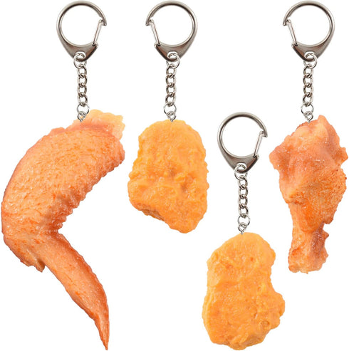 Fake Grilled Chicken Wings Artificial Chicken Nuggets Play Food Model Kitchen Decoration