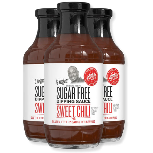 G Hughes Sugar Free, Sweet Chili Sauce - Gluten Free Dipping Sauces,