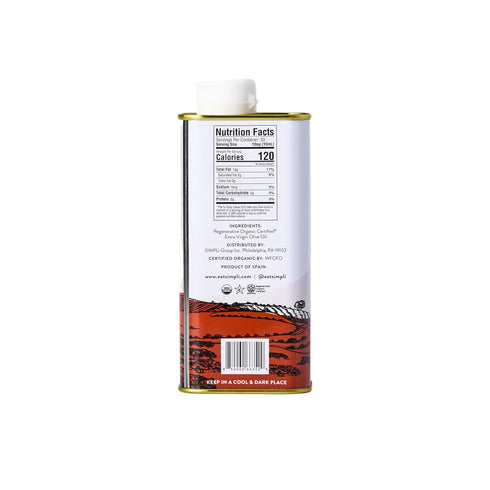16.9 oz SIMPLi Regenerative Organic Certified Spanish Extra Virgin Olive Oil, Fruity & Smooth, High in Polyphenols