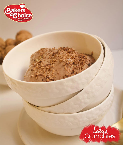 Baker's Choice Lotus Crunch Topping - 6.5 Oz. Dairy Free, Kosher Crunchy Sprinkles for Ice Cream Sundae