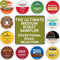 BREWANA Medium Roast Coffee K-Cups Sampler Variety, Includes Nantucket Blend, Orignal Blend, Eight