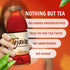 16.9 (12 Pack) Tejava Unsweetened Peach Iced Tea, Ounce PET Bottles, Natural, Non-GMO-Verified, Rainforest