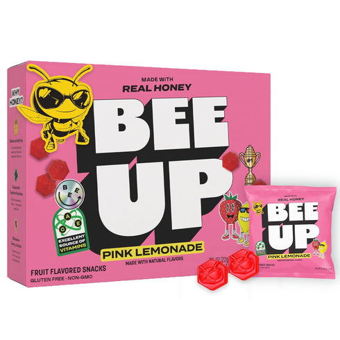 BEEUP Honey Fruit Snacks With a Teaspoon of Honey in Every Pouch
