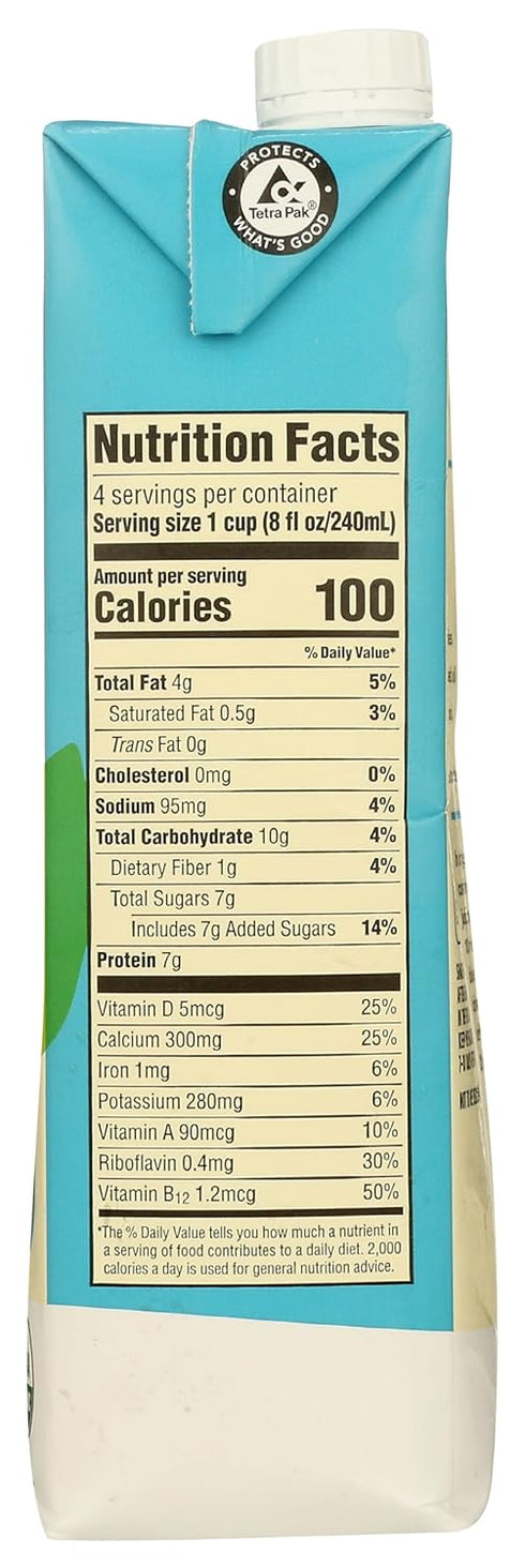 365 32 Oz by Whole Foods Market, Organic Vanilla Soy Beverage, Fl