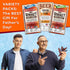 BeerJerky 3-Packs, WhiskeyJerky.com, Beef Jerky and Sausage Sticks Marinated in Whiskey, Variety Jerky Gifts for men