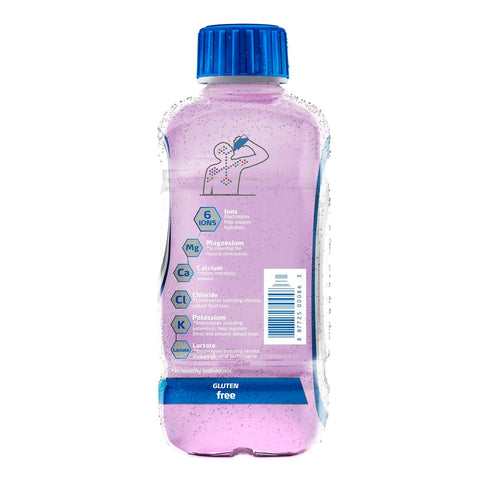 21 Oz (Pack 12) Electrolit Zero, Electrolyte Beverage, Berry Blast, Fl bottle