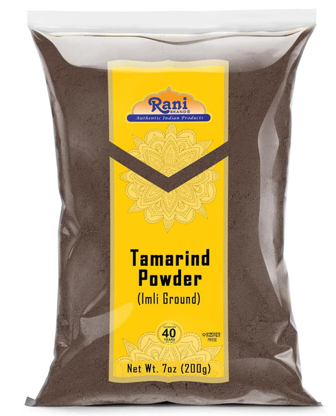 Rani Tamarind Powder (Imli) 7oz (200g) ~ All Natural, Vegan, Gluten Friendly, Kosher, NON-GMO, Indian Origin
