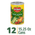 12 Pack, 15.25 oz DEL MONTE Fruit Cocktail in Heavy Syrup, Canned Fruit, Can