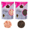 Cerez Pazari Whole Black Peppercorns 12 oz, & Himalayan Pink Salt Coarse