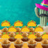 TzTwodcaz 12 Pcs Mexican Fiesta Dessert Cupcake Toppers Taco Cupcake Toppers for Mexican Themed Party Decorations