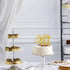 Gold Glitter God Bless Cake Topper for Communion Party Sign, Baptism, Christening, First Baby Shower Decoration
