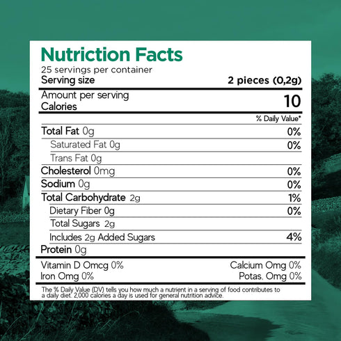 Barkleys Wintergreen Breath Mints - Strong Flavor Cool Mint Candy for Party, After Dinner, Wedding, Daily Use - Vegan
