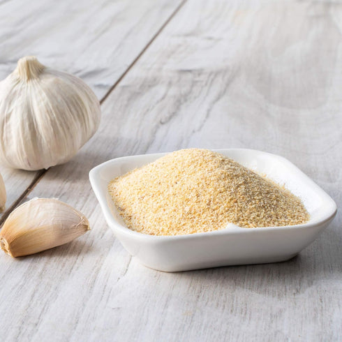 The Spice Lab Organic Garlic Powder Granulated, Gluten Free Dried Garlic in 2.6 oz French Jar