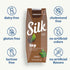 8 oz., 6 Pack Silk Shelf-Stable Soy Milk Singles, Chocolate, Dairy-Free, Vegan, Non-GMO Project Verified