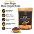 100% 7oz (200g) Spice Magic Black Mustard Seed ~ Pure, Aromatic & Natural | I Kali Rai | Non-GMO | Indian Origin
