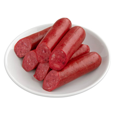 0g 9g (8 Bay View Smoked Pickled Polish Sausage, No MSG, Gluten Free, No Soy, Sugar, Protein, Hardwood Smoked
