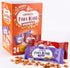 Pack 24 1 oz 130 The Happy Snack Company Fava Beans Variety x (Smoky BBQ Flavor and Pizza Flavor). High Fiber Vegan