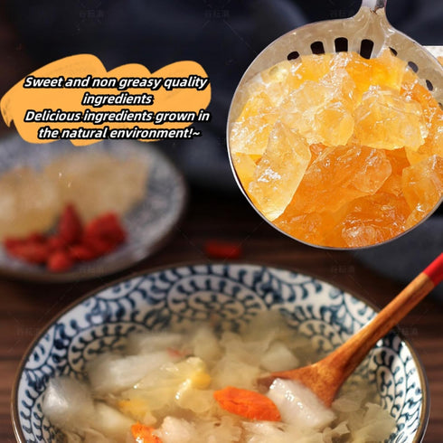 Noble Createaprototype 1000g 35.27 oz 100% Yellow Rock Sugar - Natural , Clear Brown Crystal Rock Sugar, Lump Sugar