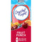 Crystal Light On The Go Fruit Punch Drink Mix, 10-Count Boxes, Pack of 6