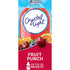 Crystal Light On The Go Fruit Punch Drink Mix, 10-Count Boxes, Pack of 6