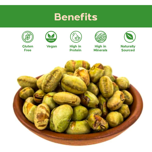 (1 LB) Sincerely Nuts Dried Edamame (Roasted, Salted) - Vegan, Kosher & Gluten-Free Food - Plant-Based Protein - Add