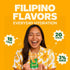12oz (6-Pack) pack Kampeon Calamansi Filipino inspire sparkling water - Cans - Filipino Lemonade with Real Calamansi