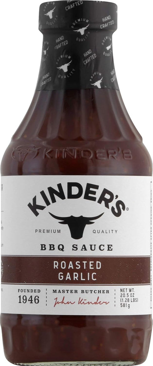 Kinder Barbecue Rusted Garlic Sauce, 20.5 oz
