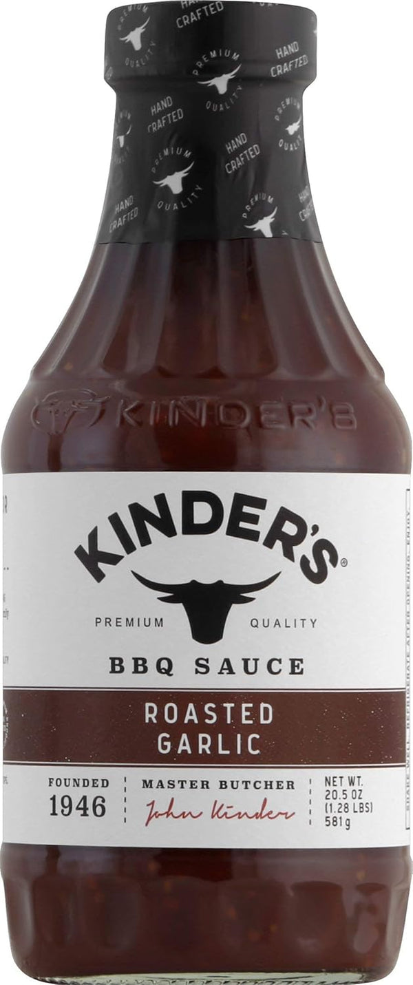 Kinder Barbecue Rusted Garlic Sauce, 20.5 oz