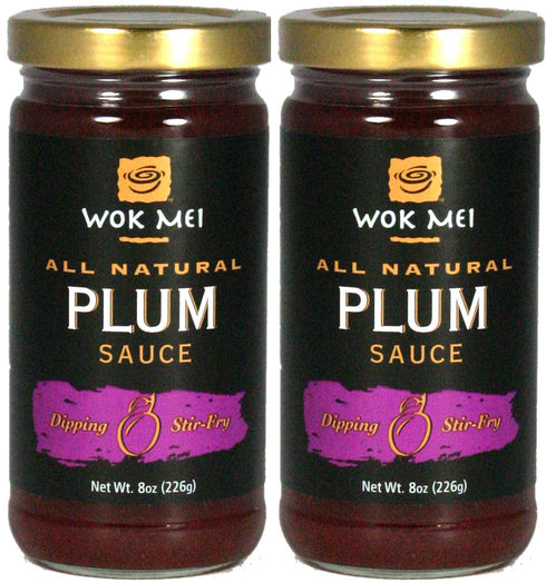 Wok Mei Gluten Free Plum Sauce - 8 Oz (2 Pack)