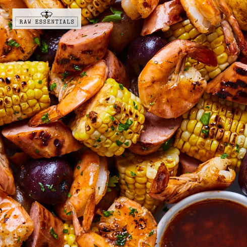 10 Raw Essentials Chesapeake Bay Seasoning - Salty, Herbaceous and Peppery Bite - Used on Seafood, Bread and Eggs
